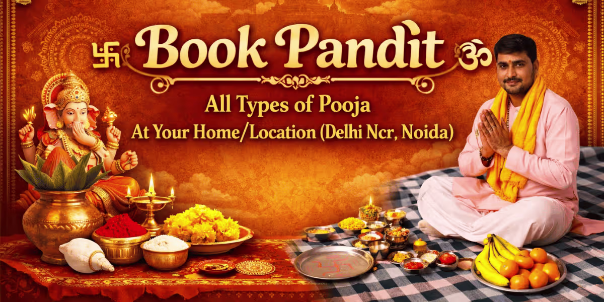 Book PanditJi in Delhi (NCR) Noida Gurgaon